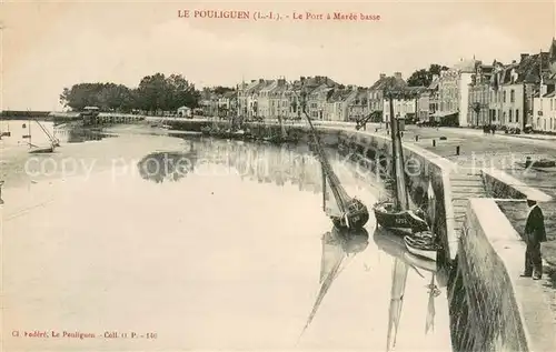 AK / Ansichtskarte Le_Pouliguen Le port a maree basse Le_Pouliguen