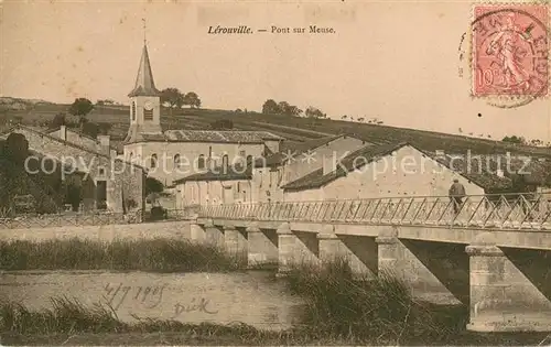 AK / Ansichtskarte Lerouville Pont sur la Meuse Lerouville