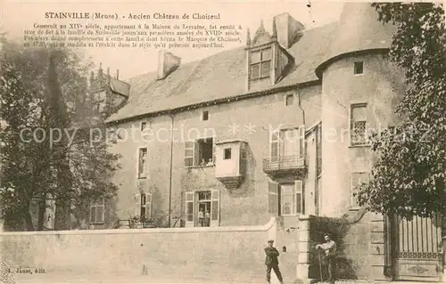 AK / Ansichtskarte Stainville Ancien Chateau de Choiseul XIVe siecle Stainville