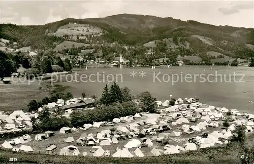 AK / Ansichtskarte Schliersee Campingplatz Strandbad Kaffee Restaurant Lido Schliersee