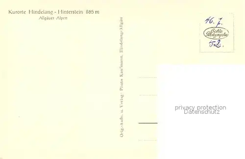 AK / Ansichtskarte Bad_Hindelang Panorama Kurort Allgaeuer Alpen Bad_Hindelang