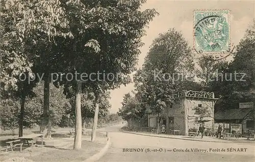AK / Ansichtskarte Brunoy Croix de Villeroy Foret de Senart Brunoy