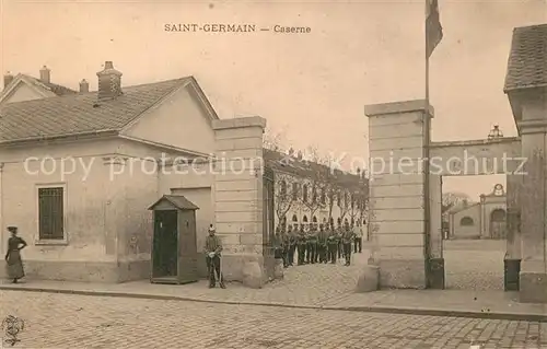 AK / Ansichtskarte Saint Germain en Laye Entree de la Caserne Saint Germain en Laye
