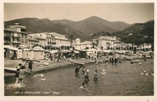 AK / Ansichtskarte Arenzano Lido Bagni Spiaggia Arenzano