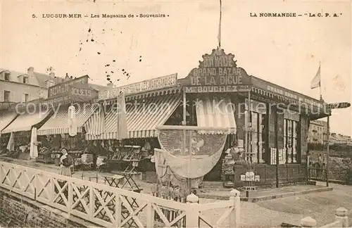 AK / Ansichtskarte Luc sur Mer Magasins de Souvenirs Luc sur Mer