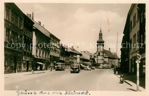 AK / Ansichtskarte Sokolov Namesti 9. kventna Sokolov