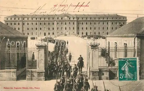 AK / Ansichtskarte Nancy_Lothringen Caserne Blandan Militaire Nancy Lothringen