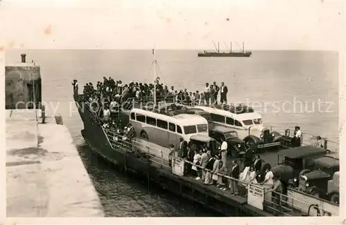 AK / Ansichtskarte Sablanceaux Le depart du bac 