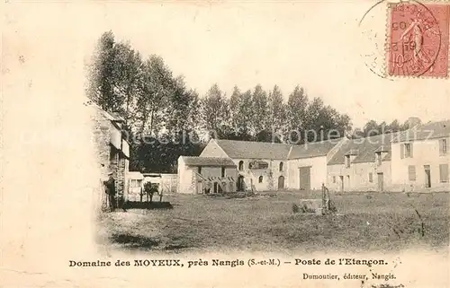 AK / Ansichtskarte Nangis Domaine des Moyeux Poste de l Etancon Nangis