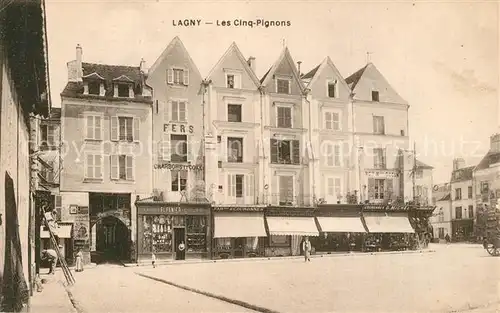 AK / Ansichtskarte Lagny sur Marne Les cinq Pignons Lagny sur Marne