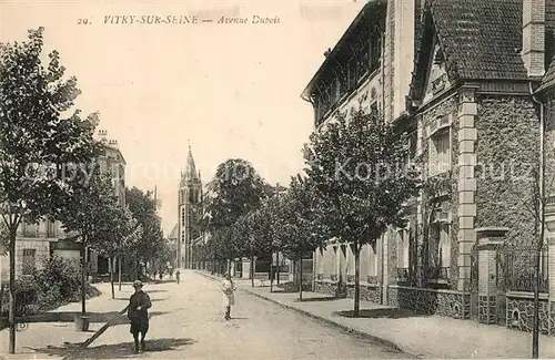 AK / Ansichtskarte Vitry sur Seine Avenue Dubois Eglise Vitry sur Seine