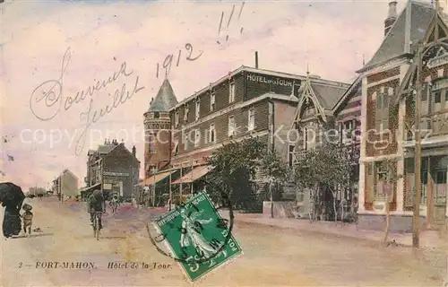 AK / Ansichtskarte Fort Mahon Plage Hotel de la Tour Fort Mahon Plage