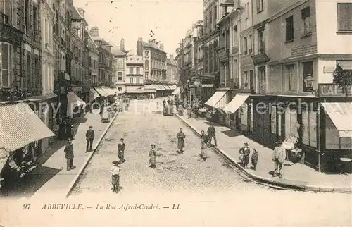 AK / Ansichtskarte Abbeville_Somme Rue Alfred Cendre Abbeville_Somme
