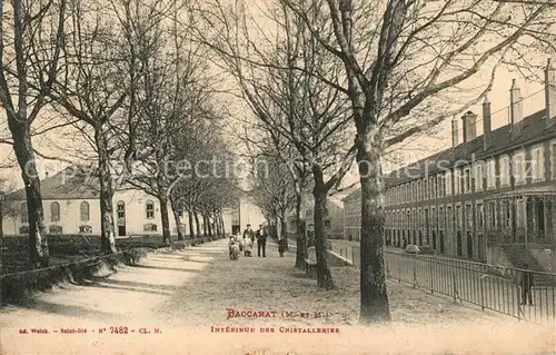 AK / Ansichtskarte Baccarat Interieur des Cristalleries Baccarat