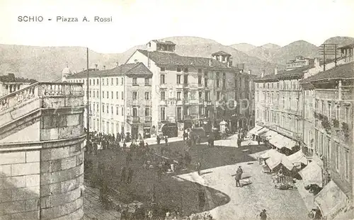 AK / Ansichtskarte Schio Piazza A. Rossi Schio