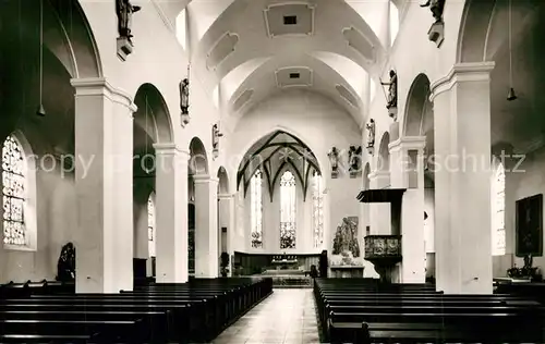 AK / Ansichtskarte Rottenburg_Neckar Dom Inneres Rottenburg Neckar