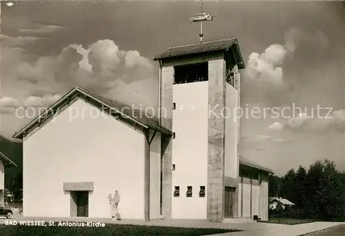 AK / Ansichtskarte Bad_Wiessee St Antonius Kirche Bad_Wiessee