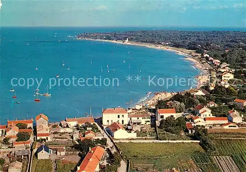 AK / Ansichtskarte Noirmoutier en l_Ile Le Grand Viel Vue aerienne Noirmoutier en l_Ile