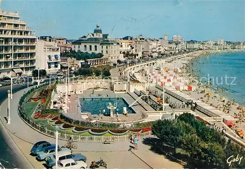 AK / Ansichtskarte Les_Sables d_Olonne La Piscine et la Plage Les_Sables d_Olonne