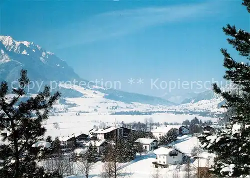 AK / Ansichtskarte Walchsee_Tirol Winterpanorama Walchsee Tirol