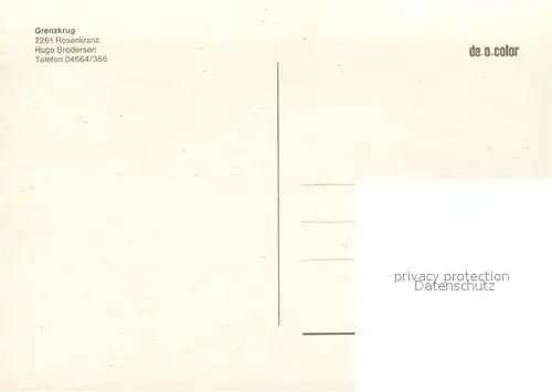 AK / Ansichtskarte Rosenkranz Alter Grenzkrug Theke Gastraeume Rosenkranz