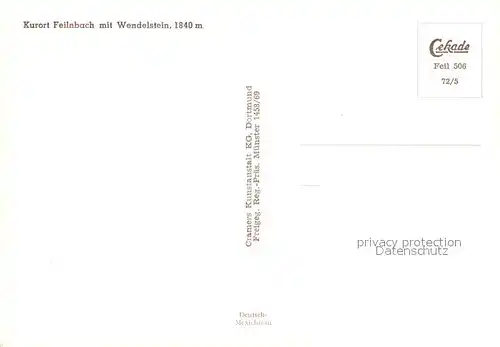 AK / Ansichtskarte Feilnbach mit Wendelstein Feilnbach