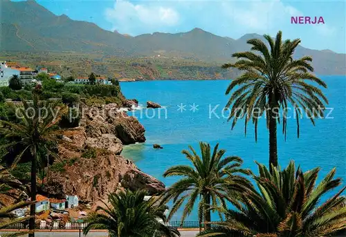 AK / Ansichtskarte Nerja_Costa_del_Sol Los Caletones desde el Mirador Nerja_Costa_del_Sol