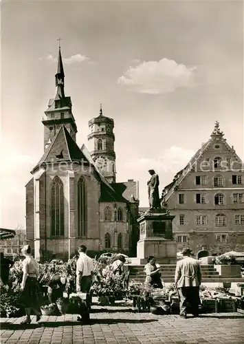AK / Ansichtskarte Stuttgart Stiftskirche Stuttgart