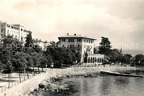 AK / Ansichtskarte Opatija_Istrien Hotel Jadran Opatija_Istrien