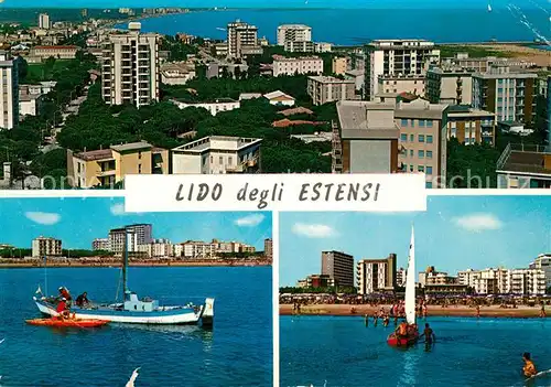 AK / Ansichtskarte Estensi Panorama Lido degli Estensi Estensi