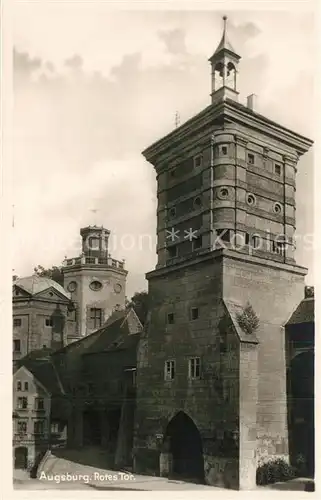 AK / Ansichtskarte Augsburg Rotes Tor Augsburg