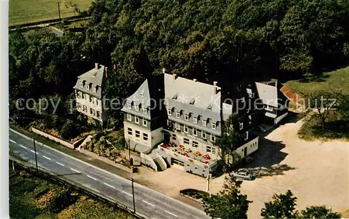 AK / Ansichtskarte Siegen_Westfalen Fliegeraufnahme Berghotel R?dgen Siegen_Westfalen