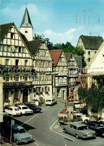 AK / Ansichtskarte Bad_Orb Marktplatz Bad_Orb