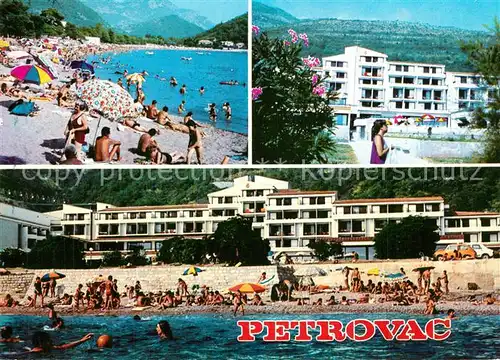 AK / Ansichtskarte Petrovac Strand Petrovac