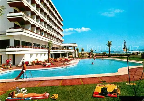 AK / Ansichtskarte Maspalomas Hotel Faro Pool Maspalomas