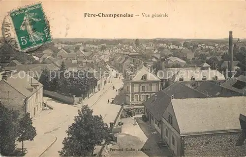 AK / Ansichtskarte Fere Champenoise Vue generale Fere Champenoise