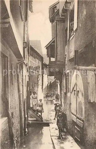 AK / Ansichtskarte Obernai_Bas_Rhin Vieux Quartier Ruelle Obernai_Bas_Rhin