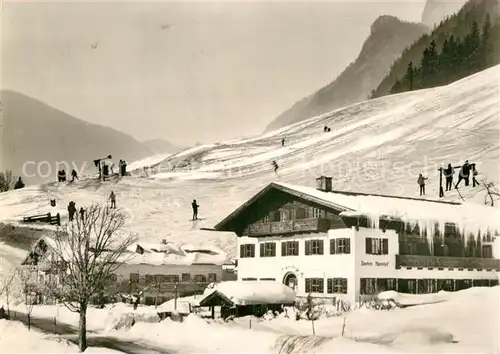 AK / Ansichtskarte Hintersee_Berchtesgaden Bartels Alpenhof Hintersee Berchtesgaden