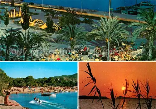 AK / Ansichtskarte San_Antonio_Ibiza Strand San_Antonio_Ibiza