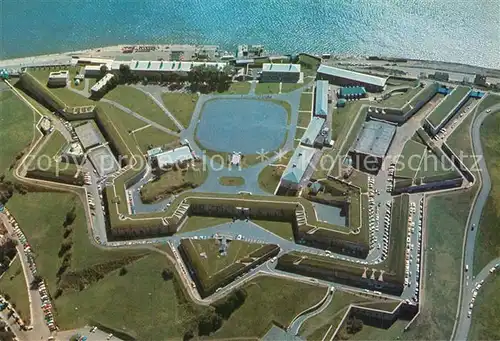 AK / Ansichtskarte Quebec Fliegeraufnahme Citadel Quebec