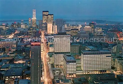 AK / Ansichtskarte Toronto_Canada Fliegeraufnahme Skyline Toronto Canada