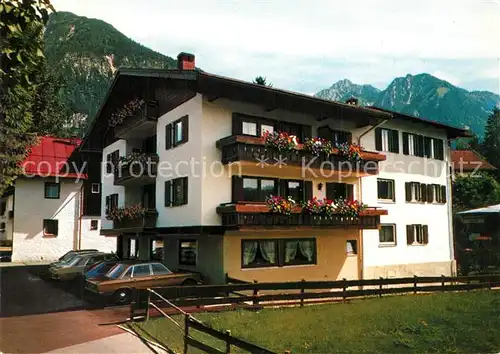 AK / Ansichtskarte Oberstdorf G?stehaus Hahnenk?pfle Oberstdorf