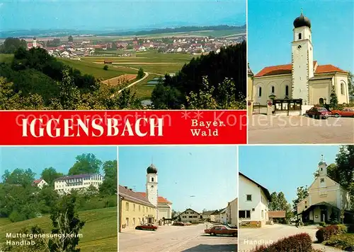 AK / Ansichtskarte Iggensbach M?ttergenesungsheim mit Handlab  Iggensbach