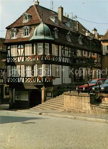 AK / Ansichtskarte Barr_Bas Rhin Maison a colombage place de l`Hotel de Ville Barr Bas Rhin