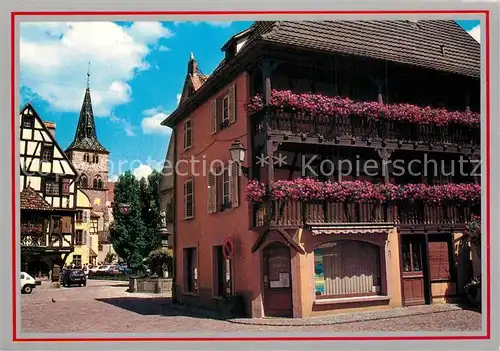 AK / Ansichtskarte Turckheim_Haut_Rhin Place de la Mairie Eglise  Turckheim_Haut_Rhin