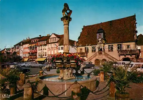 AK / Ansichtskarte Molsheim Fontaine et la Metzig Molsheim