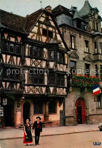 AK / Ansichtskarte Saverne_Bas_Rhin_Alsace Tracht Fachwerk Saverne_Bas_Rhin_Alsace