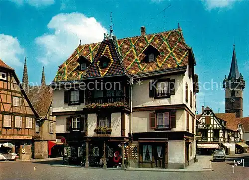 AK / Ansichtskarte Obernai_Bas_Rhin Place de l`Etoile Obernai_Bas_Rhin