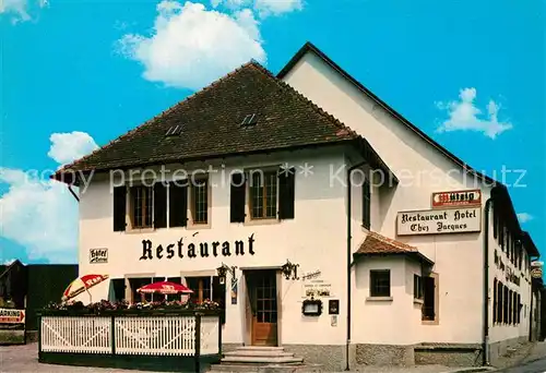 AK / Ansichtskarte Urmatt Hotel Restaurant Chez Jacques Urmatt