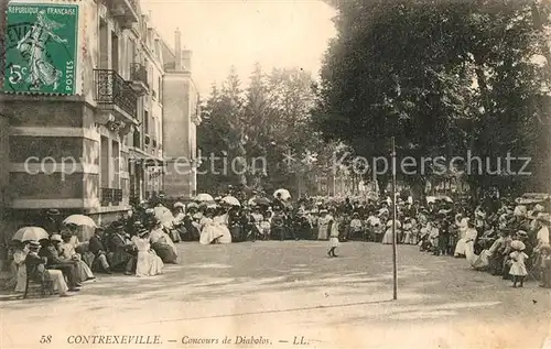 AK / Ansichtskarte Contrexeville_Vosges Concours de Diabolos Contrexeville_Vosges